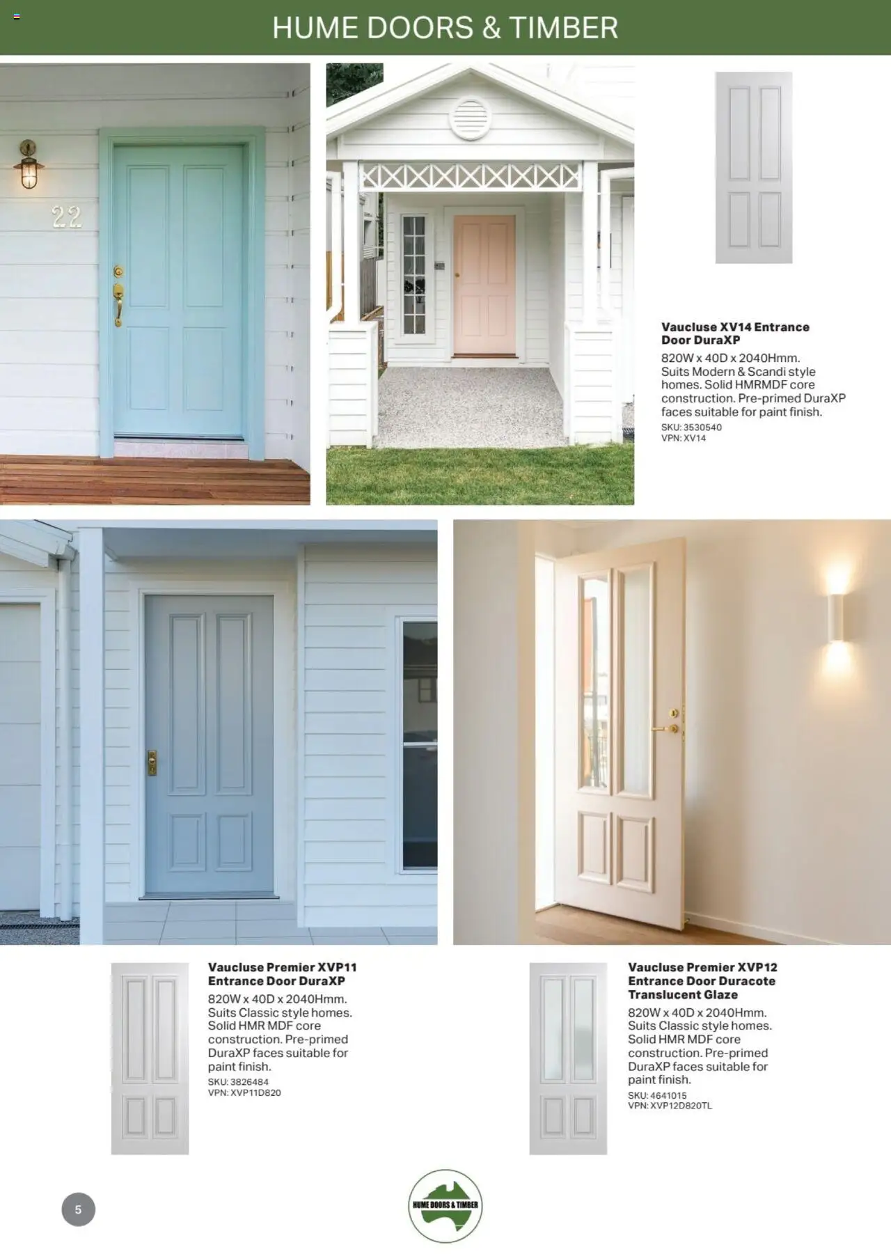 Mitre 10 Door & Door Furniture Selection Guide 2024 - page 5- valid from 06/11/2024