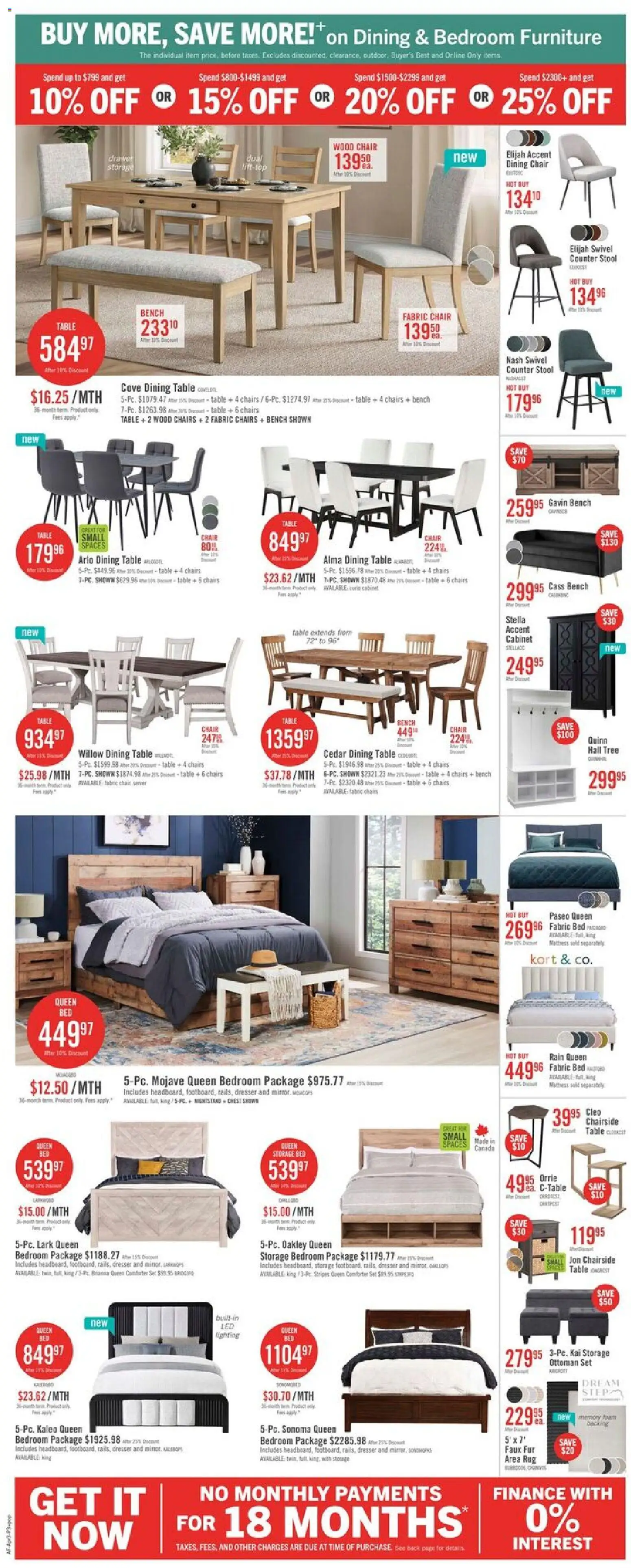 The Brick weekly flyer / circulaire - page 9- valid from Mar 31, 2026