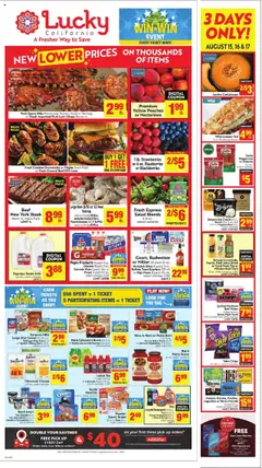 Preview Lucky Supermarkets Weekly - AK valid from 08/13/2025