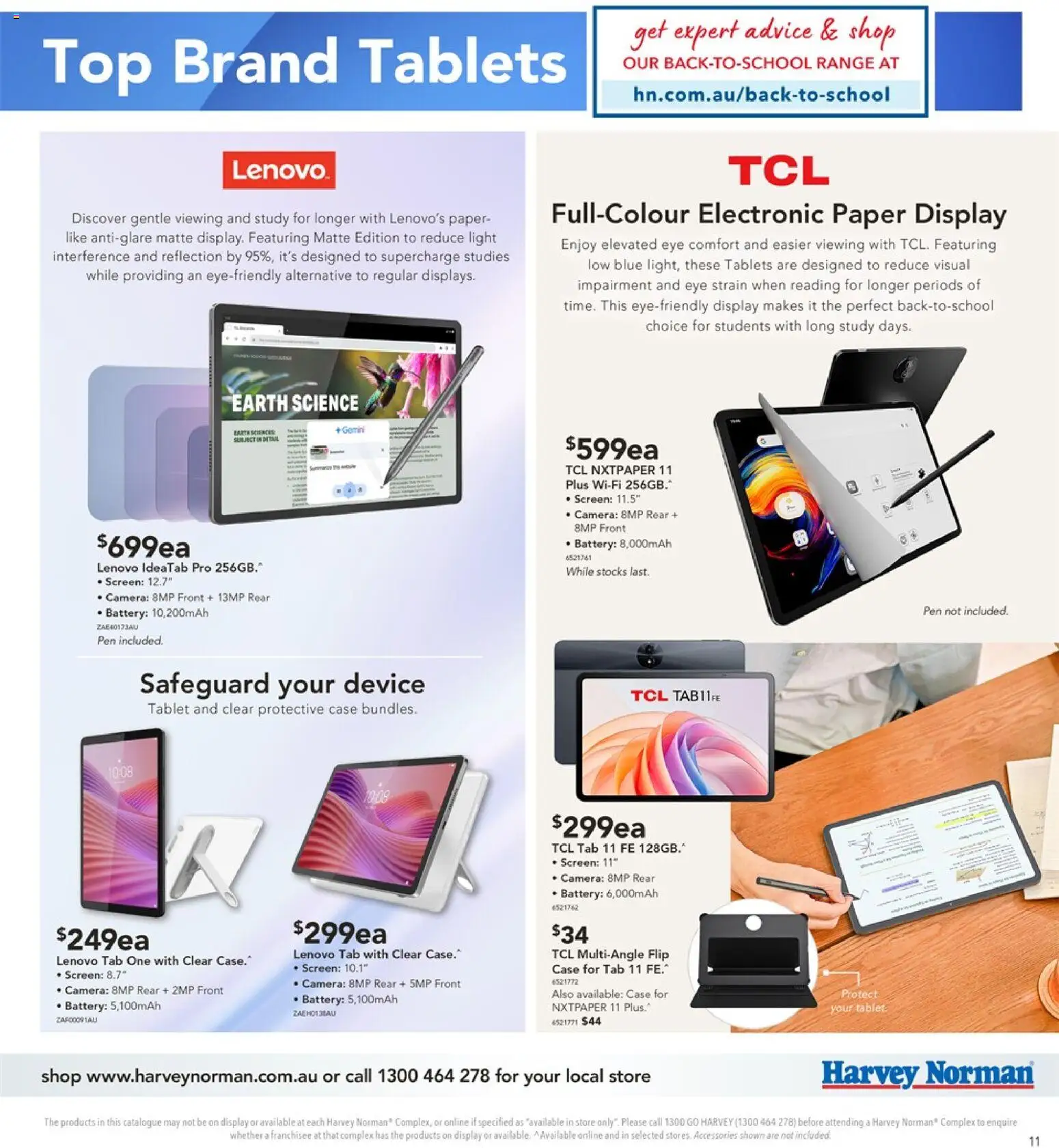 Harvey Norman  Catalogue  - page 11- valid from 14/01/2026