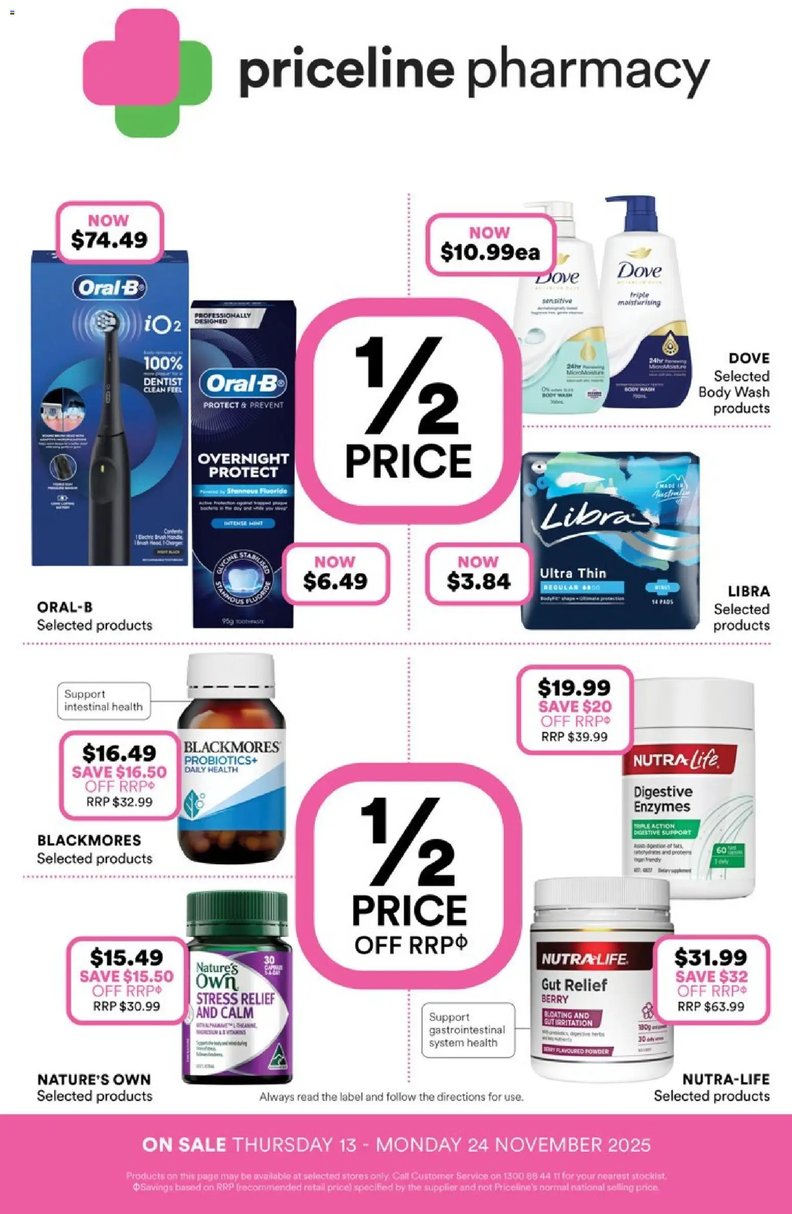 Priceline Pharmacy  Catalogue  - page 36- valid from 13/11/2025