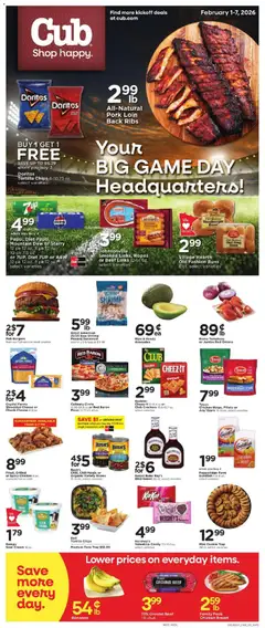 Preview Cub Foods Weekly Ad valid from 02/01/2026