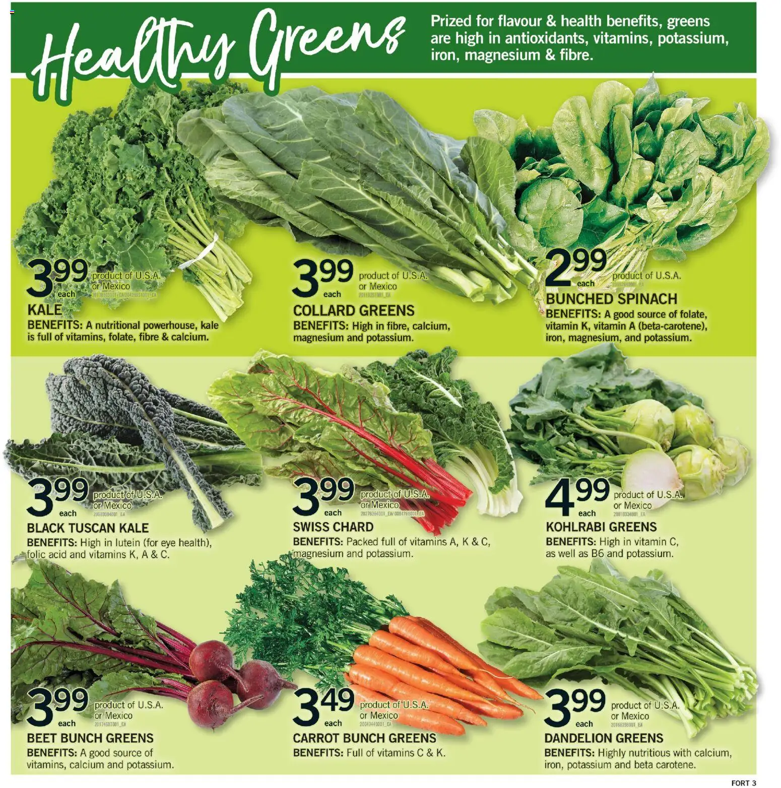 Fortinos weekly flyer / circulaire - page 4- valid from Jan 8, 2026