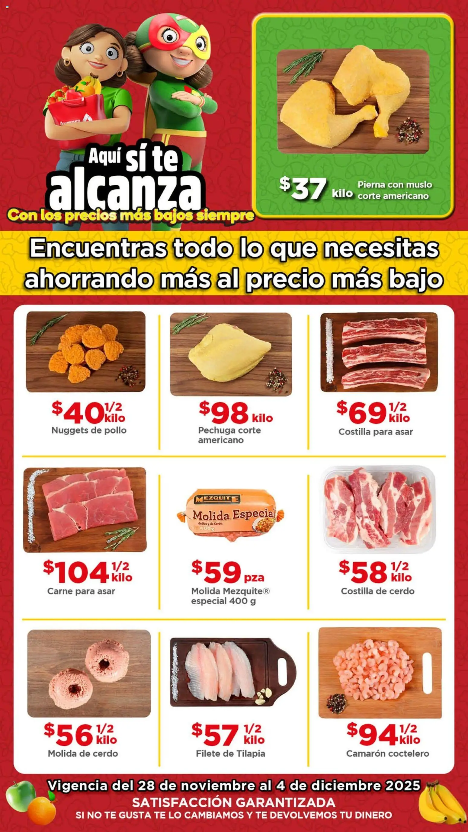 Bodega Aurrerá folleto Ofertas - página 1- válido desde 28/11/2025