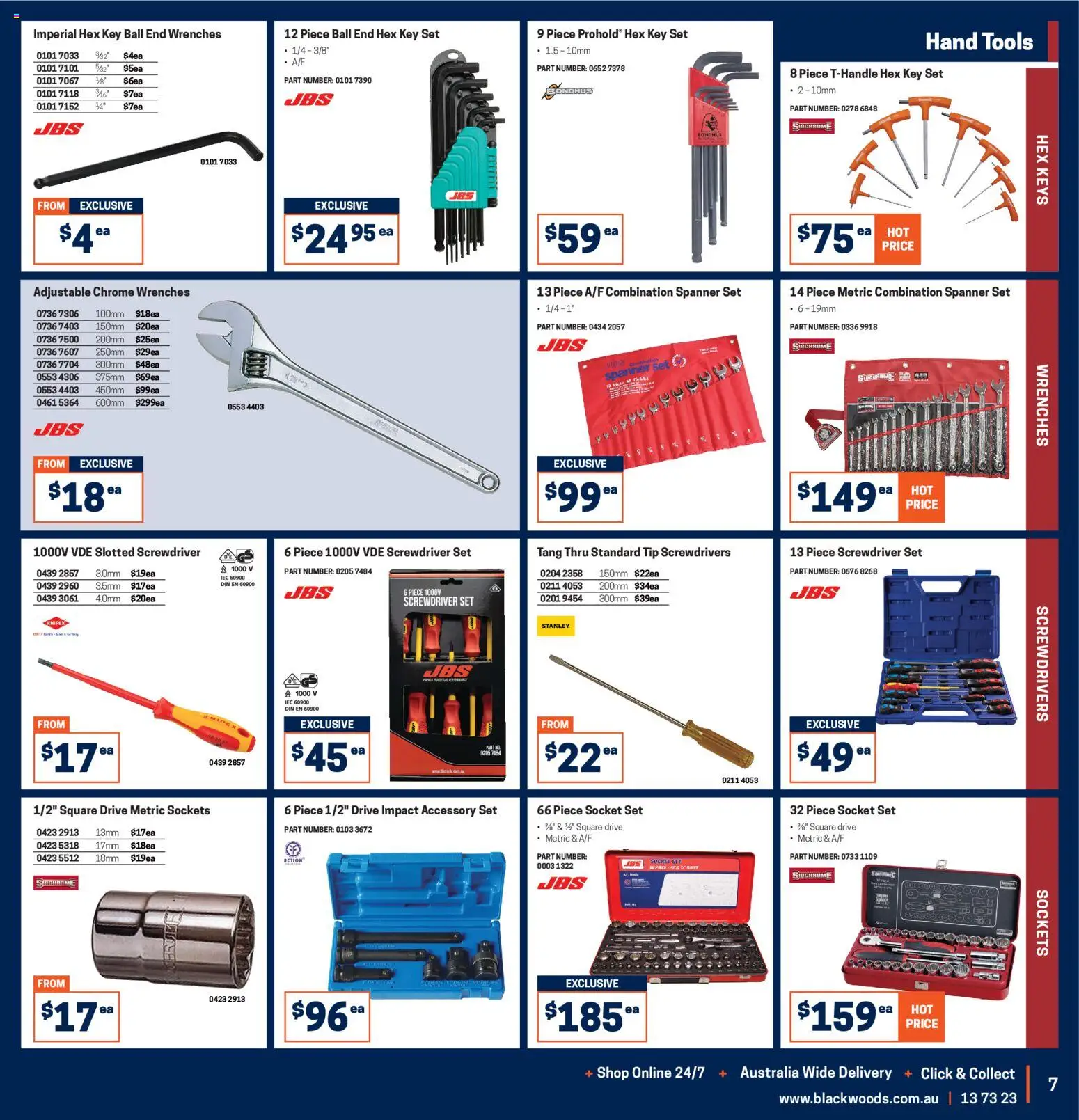 Black Woods Catalogue  - page 7- valid from 03/11/2025