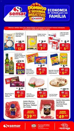 Pré-visualização Semar Supermercado - Ofertas da semana válida a partir de 19/04/2026