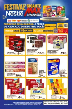 Pré-visualização Max Atacadista - Ofertas Festival Nestlé válida a partir de 01/09/2025