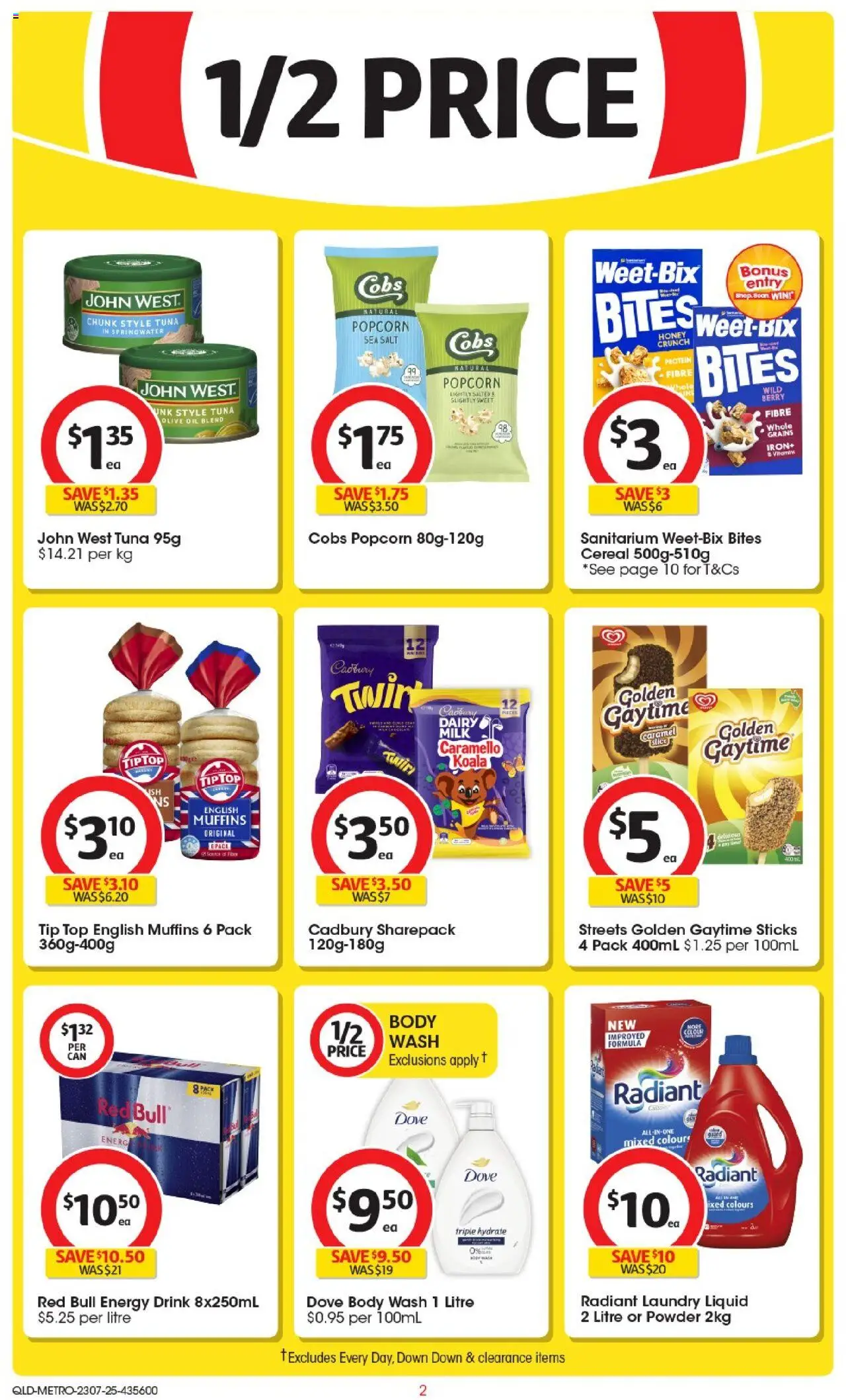 Coles Catalogue QLD North - page 2- valid from 23/07/2025