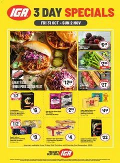 IGA catalogue preview - valid from 29/10/2025