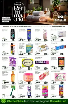 Pré-visualização Master - Ofertas Especial Perfumaria válida a partir de 15/09/2025