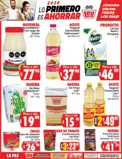 Casa Ley folleto Lo Primero Es Ahorrar válido desde 13/01/2026