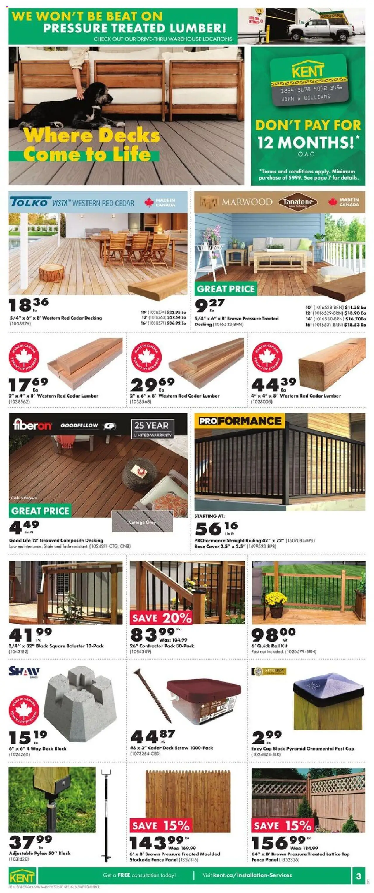 Kent weekly flyer / circulaire - page 4- valid from Jul 10, 2025
