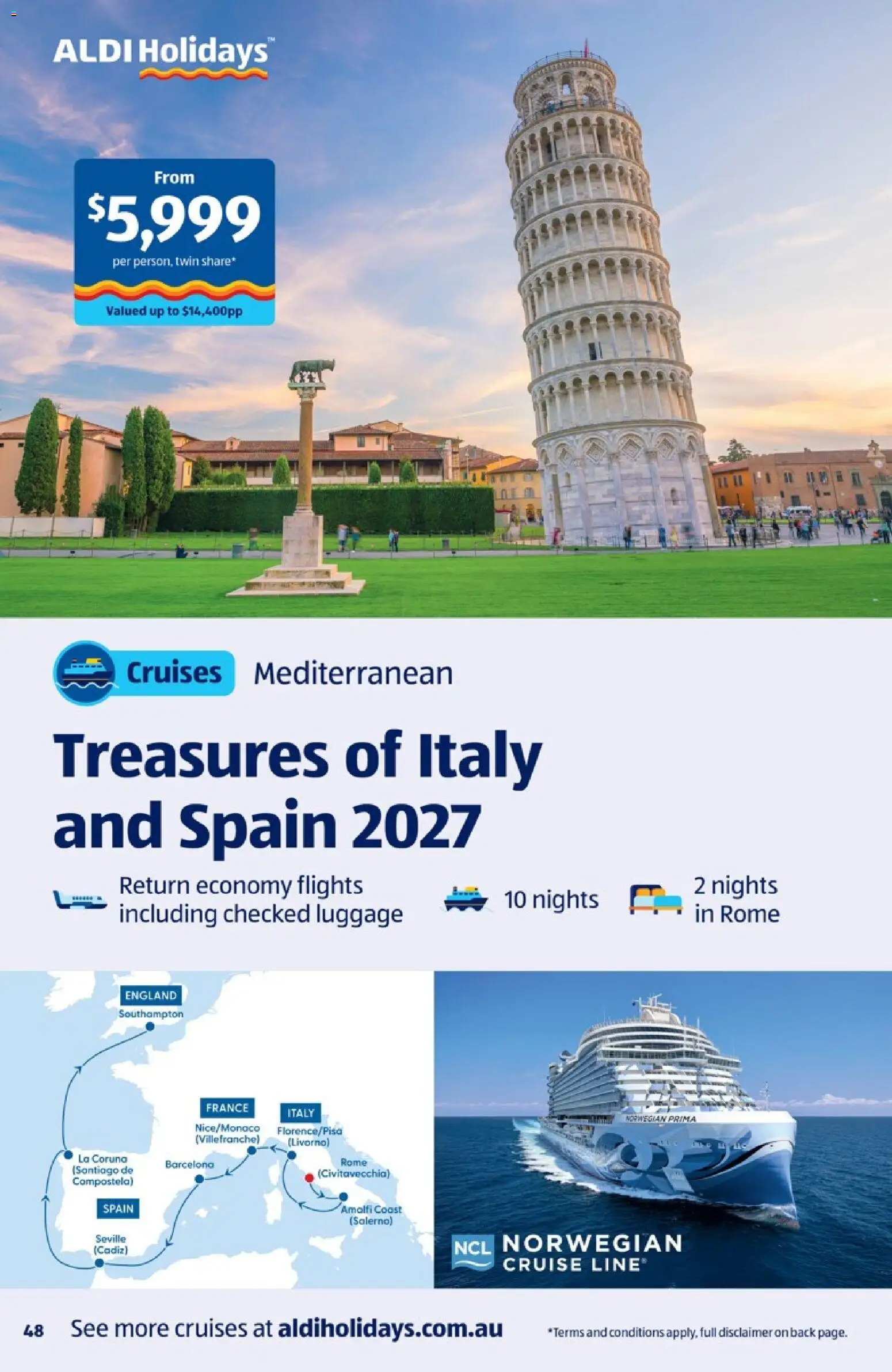 Aldi - NEW Holidays - page 48- valid from 01/11/2025