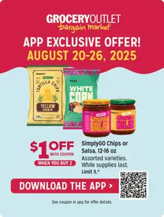 Preview Grocery Outlet Weekly Ad valid from 08/20/2025
