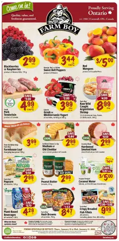 Preview Farm Boy weekly flyer / circulaire valid from Jan 15, 2026