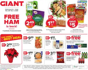 Preview Giant Weekly Ad valid from 11/28/2025