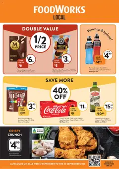 Foodworks catalogue preview - valid from 17/09/2025