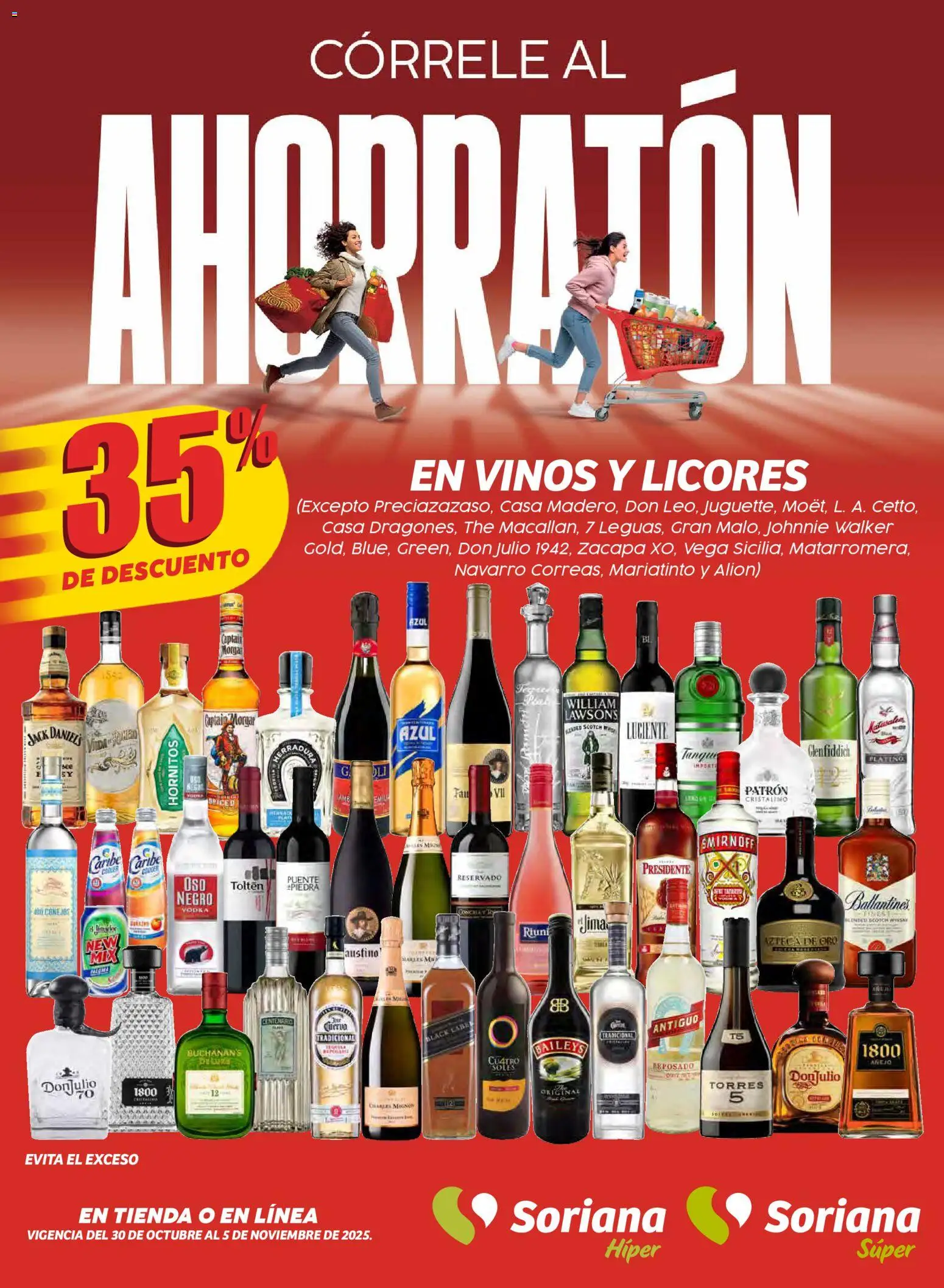 Soriana - Ahorratón Soriana Híper Nacional - página 1- válido desde 30/10/2025