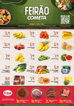 Pré-visualização Cometa Supermercados - Ofertas Feirão válida a partir de 19/10/2025