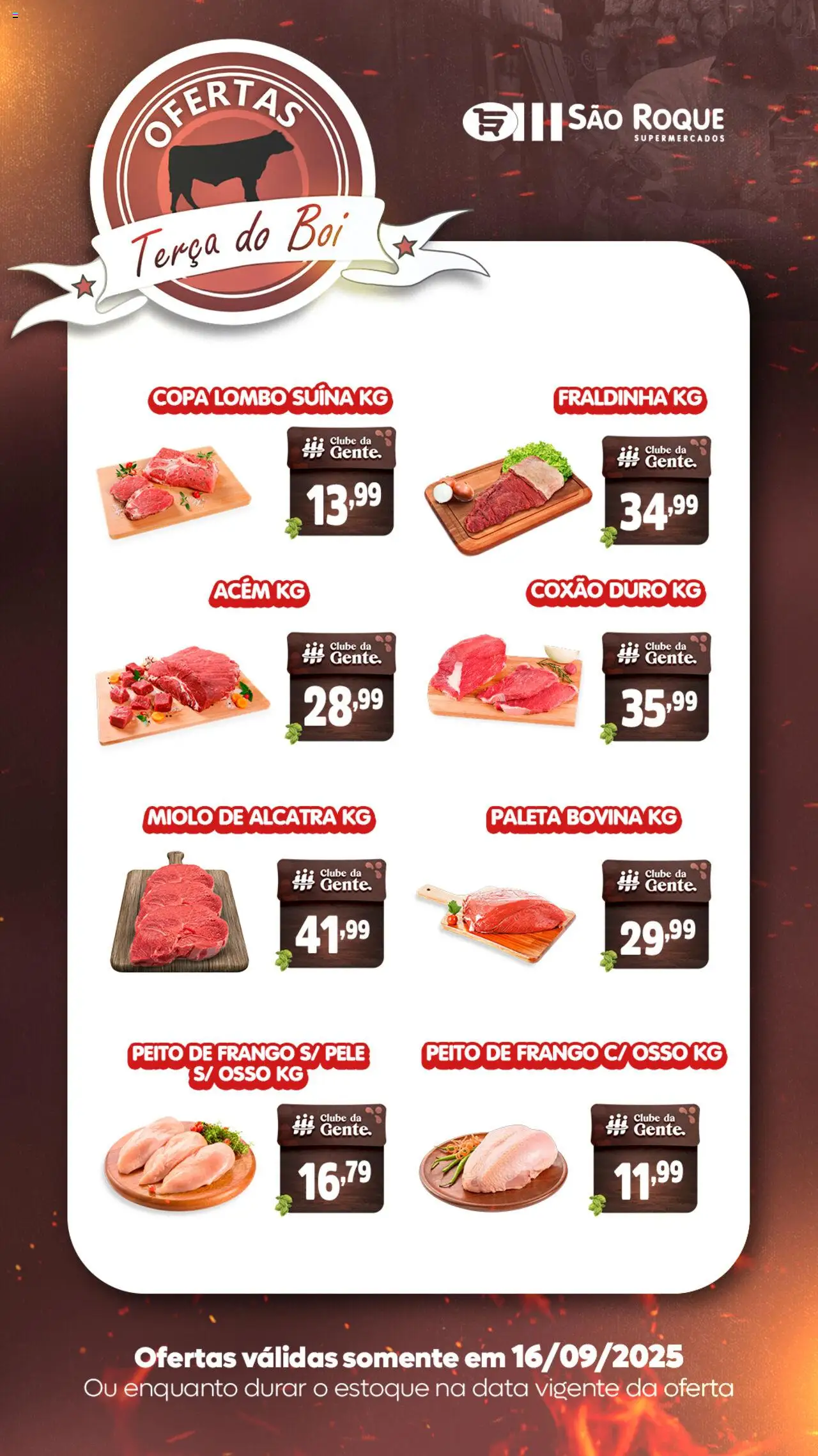 São Roque Supermercados - Ofertas da semana - página 1- válido a partir de 16/09/2025
