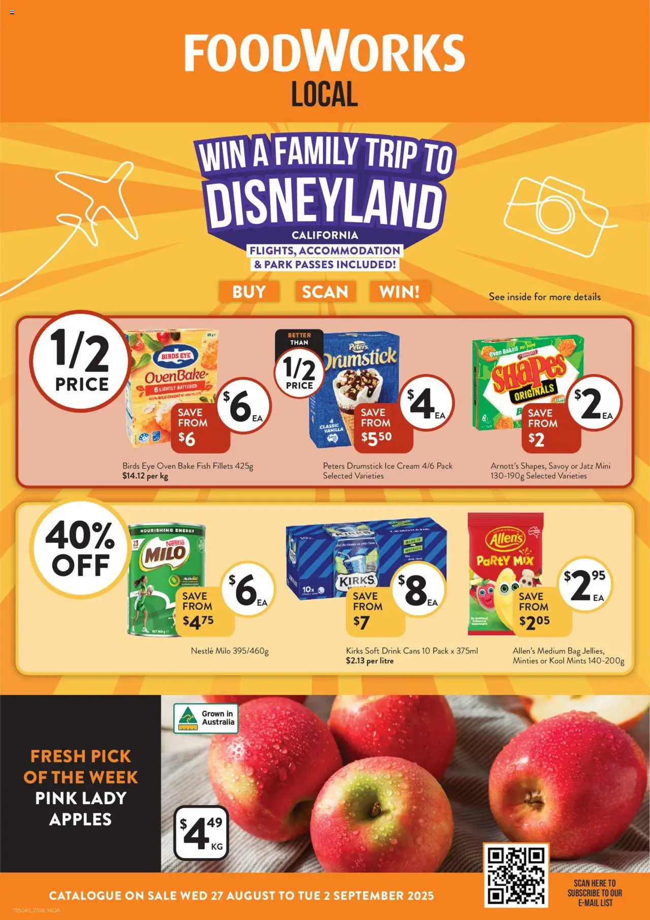 Foodworks - Catalogue QLD - page 1- valid from 27/08/2025