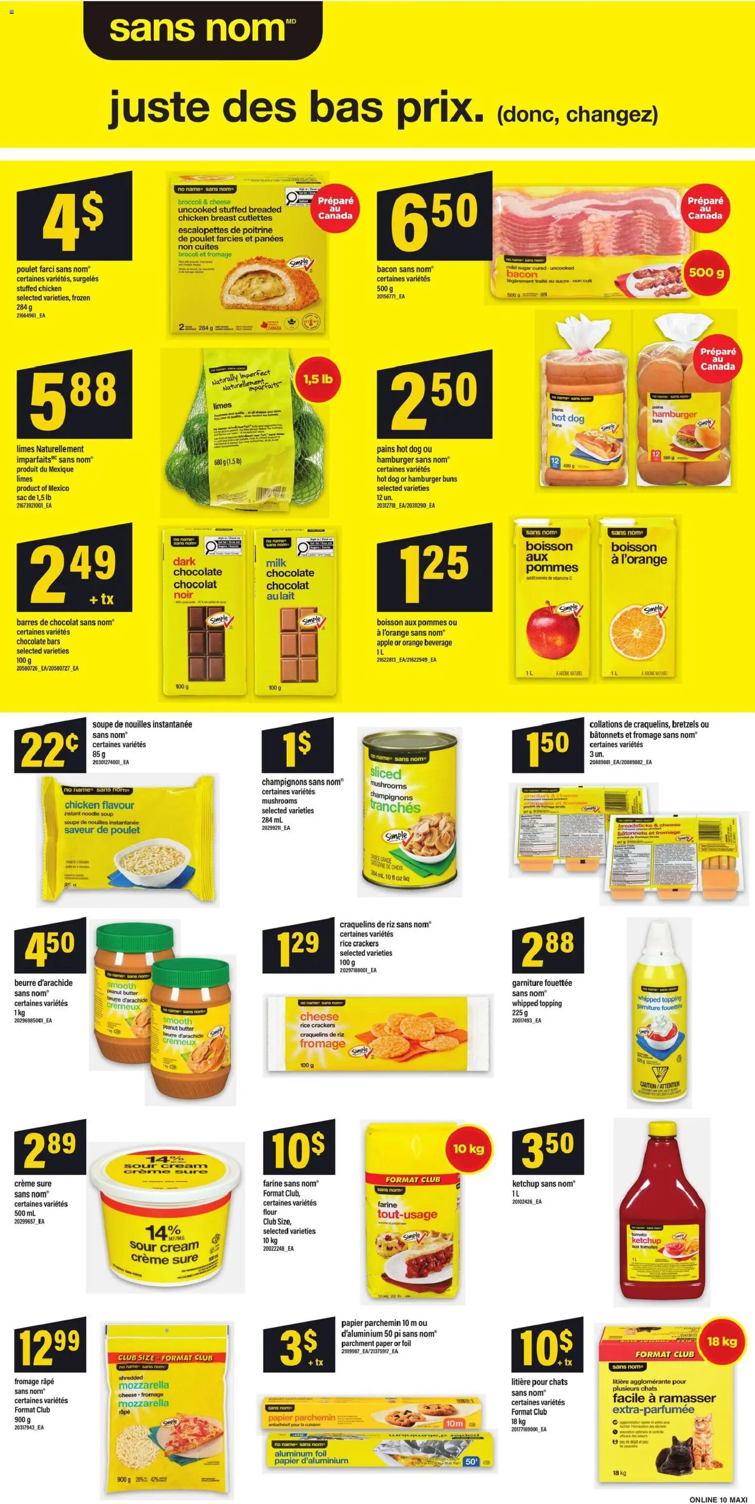 Maxi weekly flyer / circulaire - page 14- valid from Apr 16, 2026