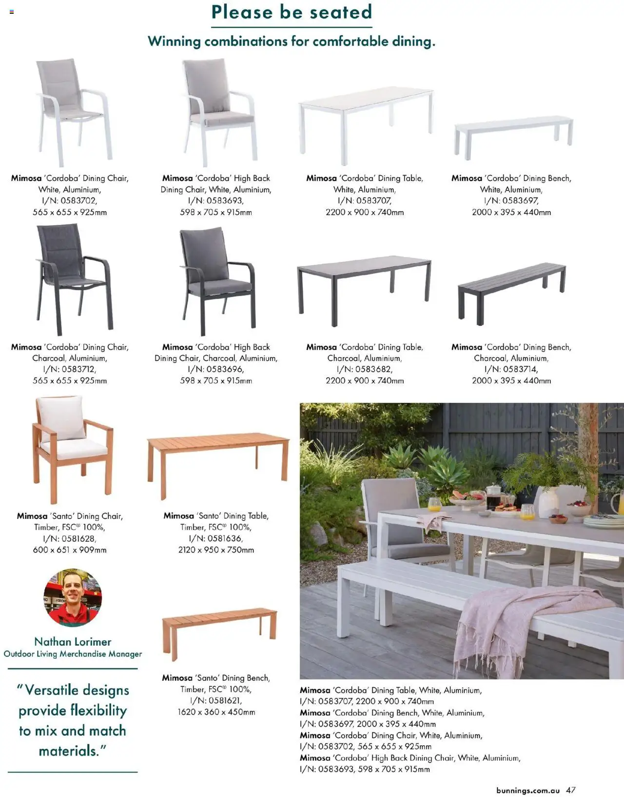 Bunnings Warehouse Outdoor Style Magazine 2025/26 - page 47- valid from 25/08/2025