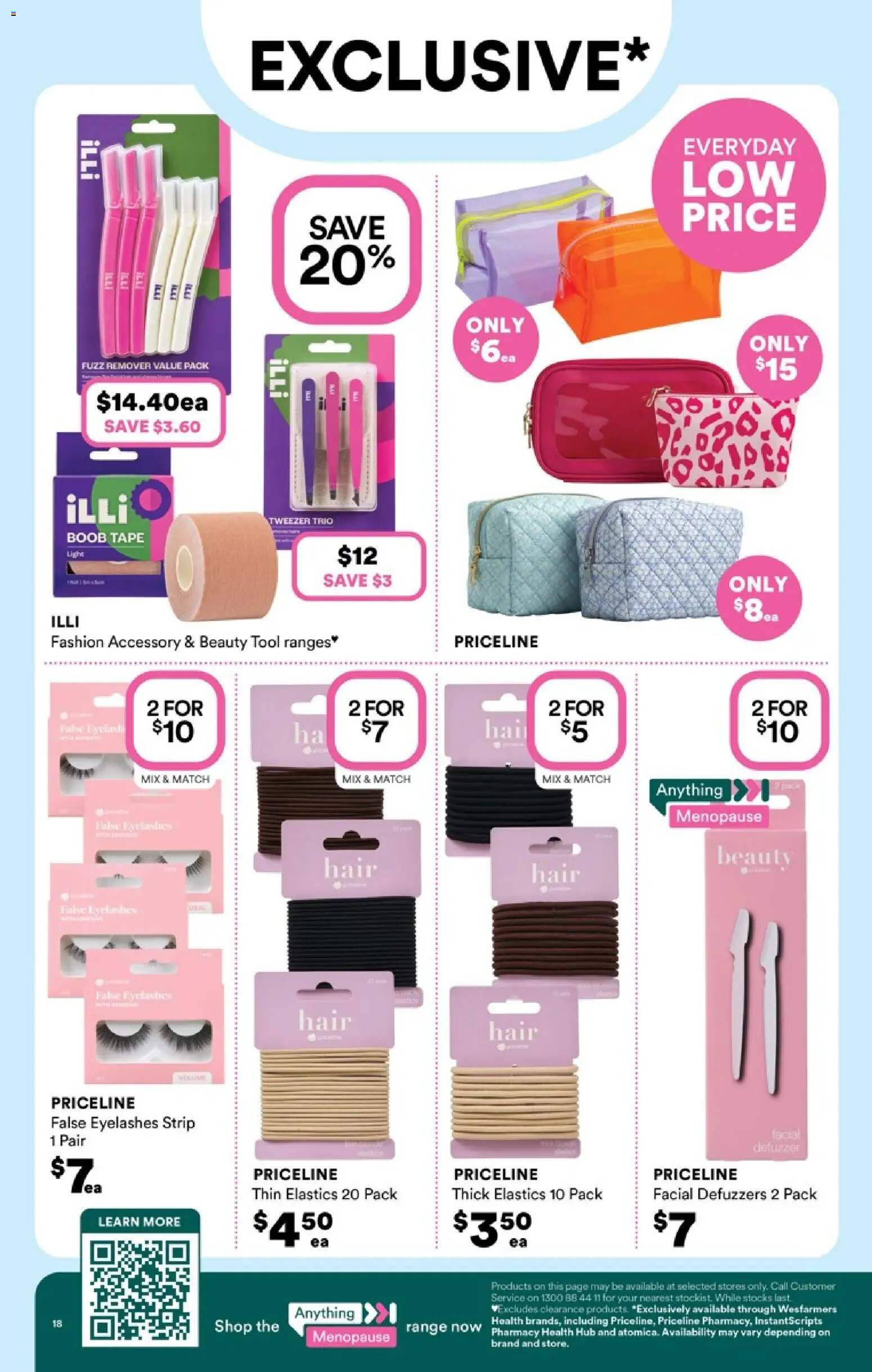 Priceline Pharmacy catalogue  - page 18- valid from 09/04/2026