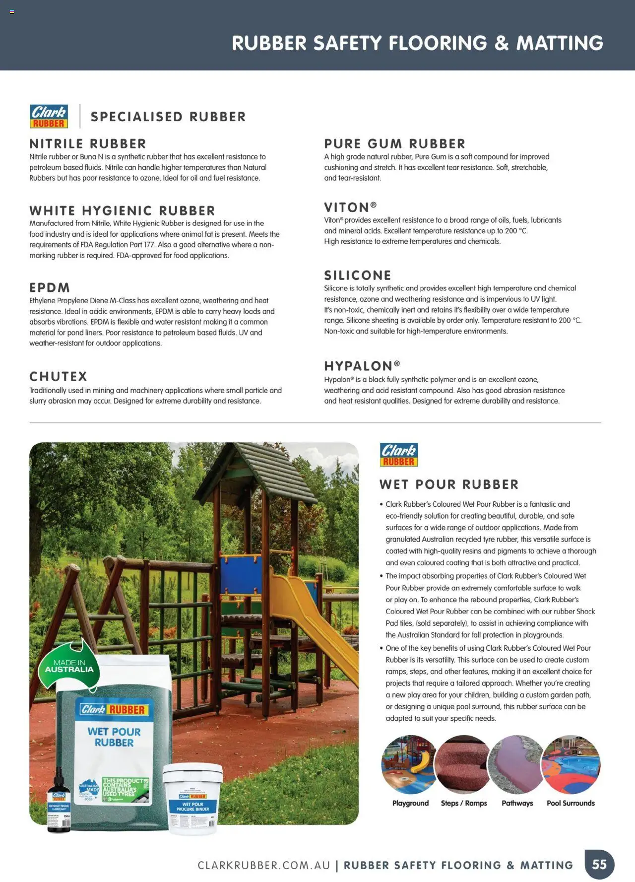 Clark Rubber Catalogue  - page 55- valid from 05/05/2025