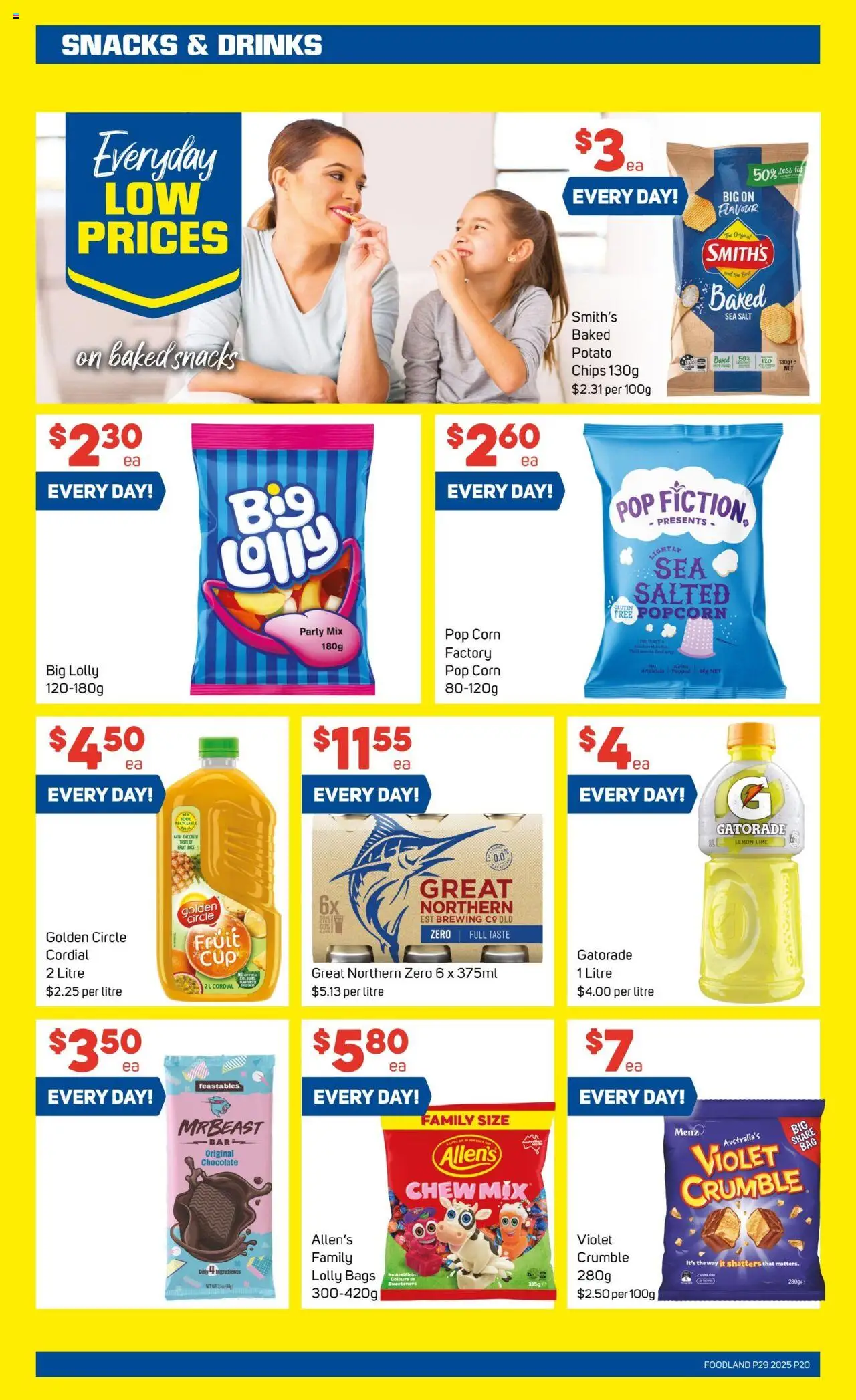 Foodland  Catalogue  - page 20- valid from 16/07/2025