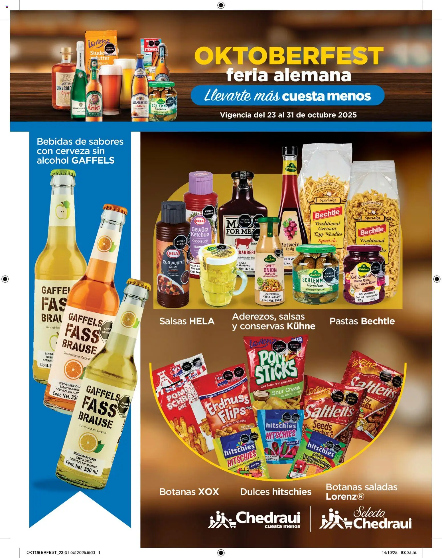 Chedraui - Oktoberfest - página 1- válido desde 23/10/2025