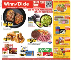 Preview Winn Dixie Weekly Ad valid from 04/29/2026