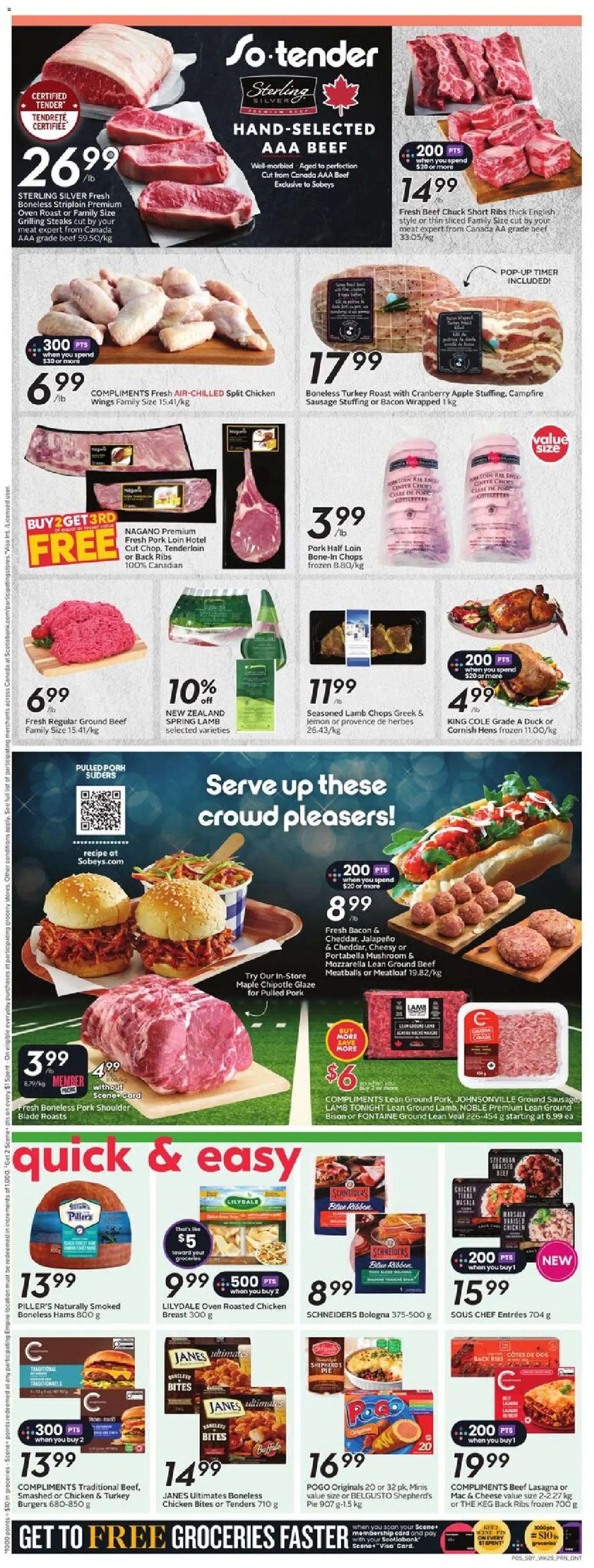Sobeys weekly flyer / circulaire - page 8- valid from Nov 13, 2025