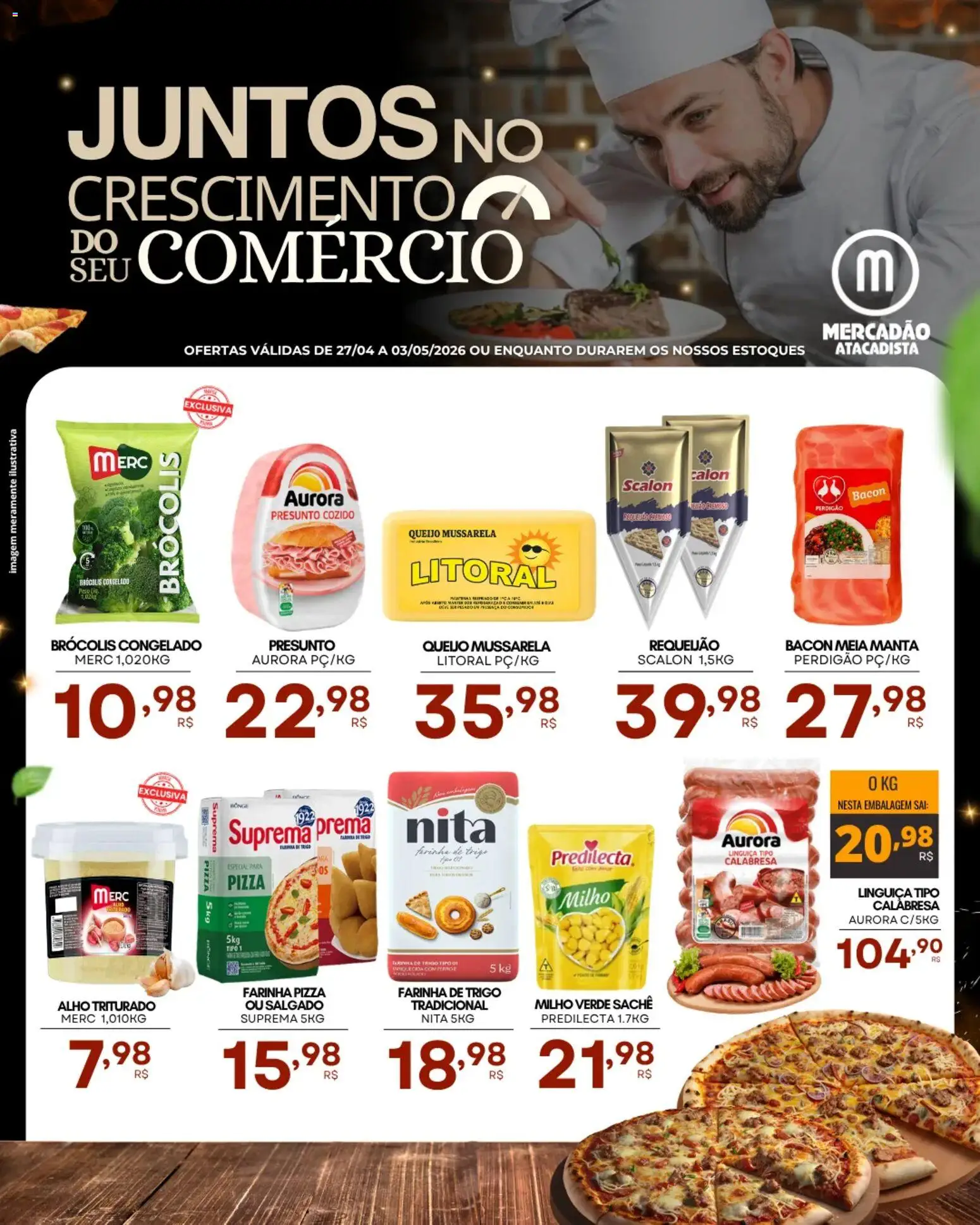 Mercadão Atacadista - Ofertas da semana - página 1- válido a partir de 27/04/2026
