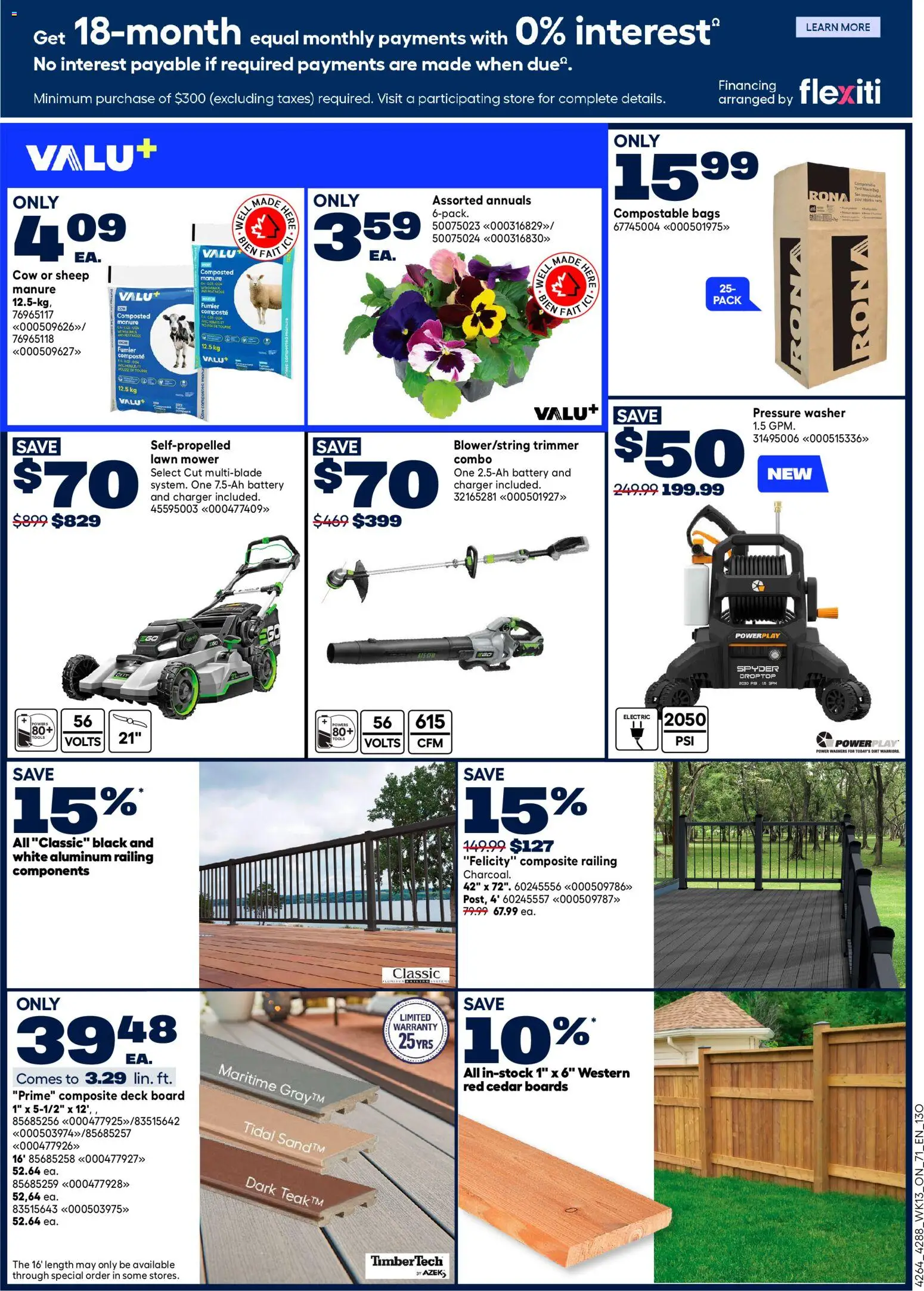 Rona weekly flyer - page 2- valid from Apr 23, 2026