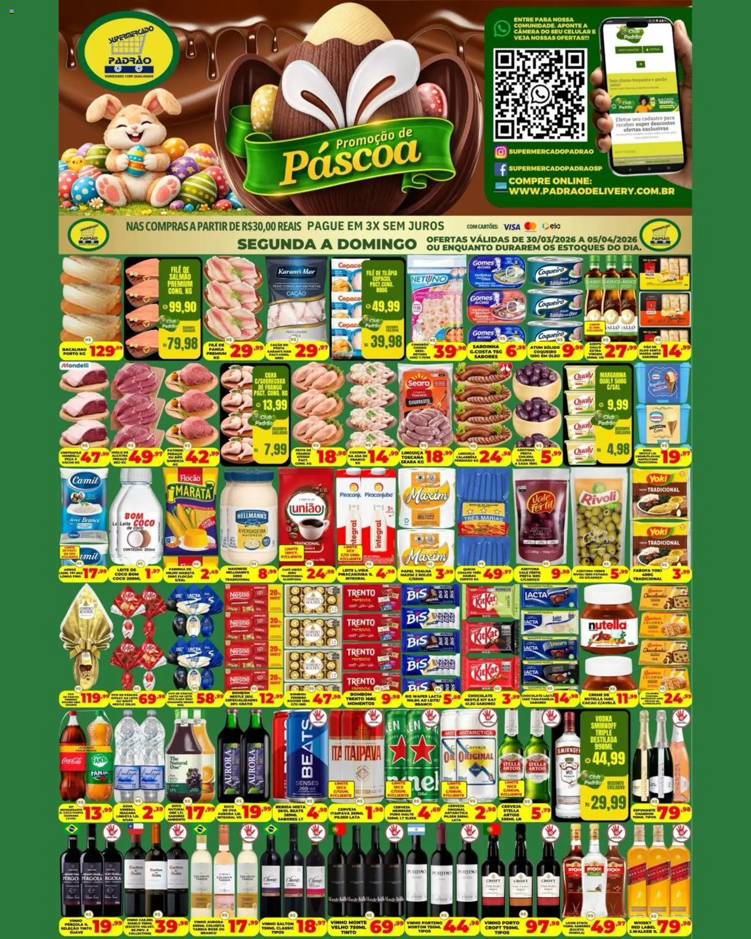 Supermercado Padrão ofertas do Açougue - página 1- válido a partir de 30/03/2026
