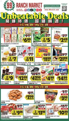 Preview 99 Ranch Market Weekly Ad valid from 03/13/2026
