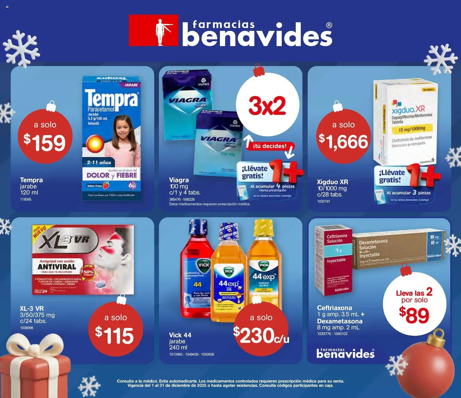 Farmacia Benavides catálogo - página 1- válido desde 01/12/2025