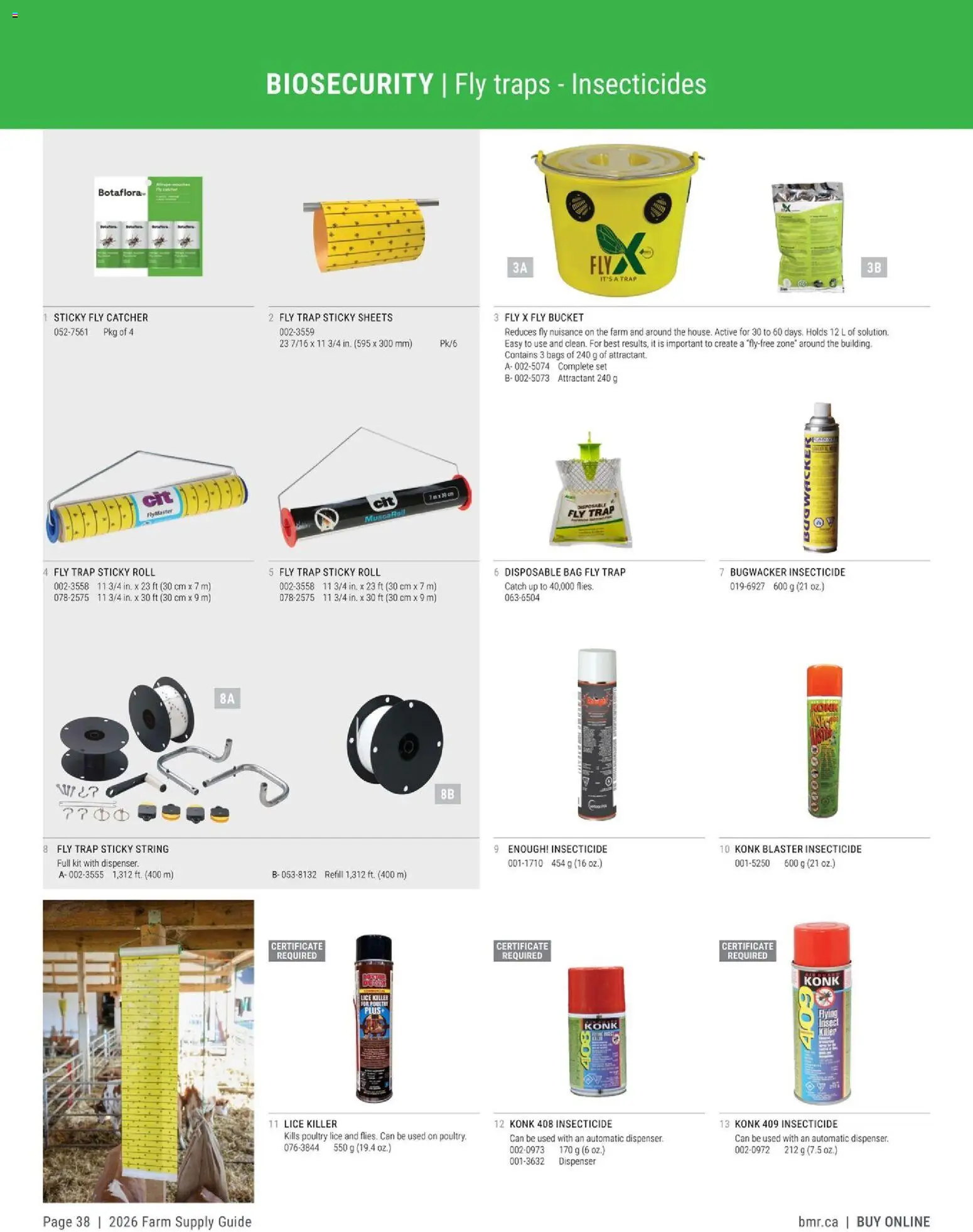 BMR - Agrizone - 2026 Farm Supply Guide - page 38- valid from Jan 9, 2026
