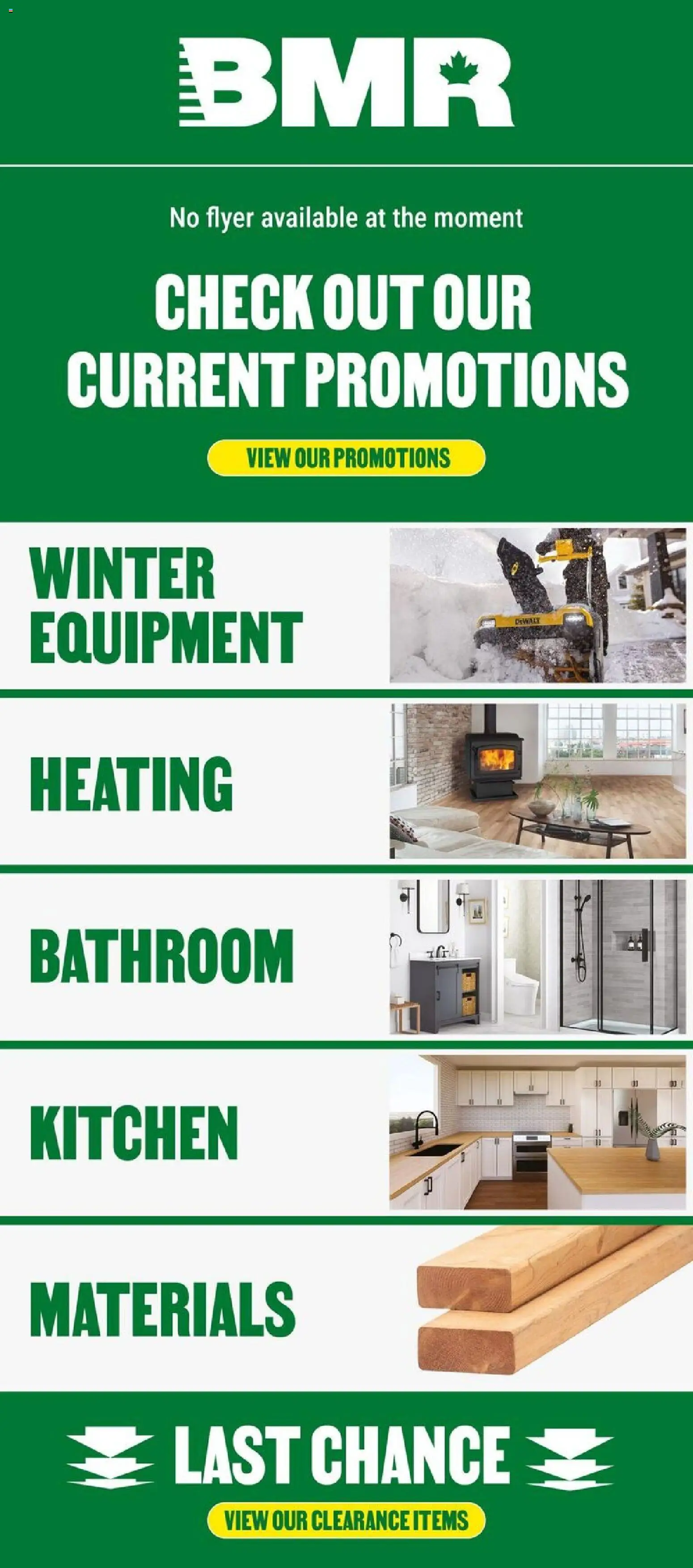 BMR weekly flyer - page 1- valid from Dec 11, 2025