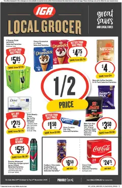 IGA catalogue preview - valid from 29/10/2025