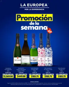 La Europea catálogo Promoción de la semana válido desde 22/12/2025
