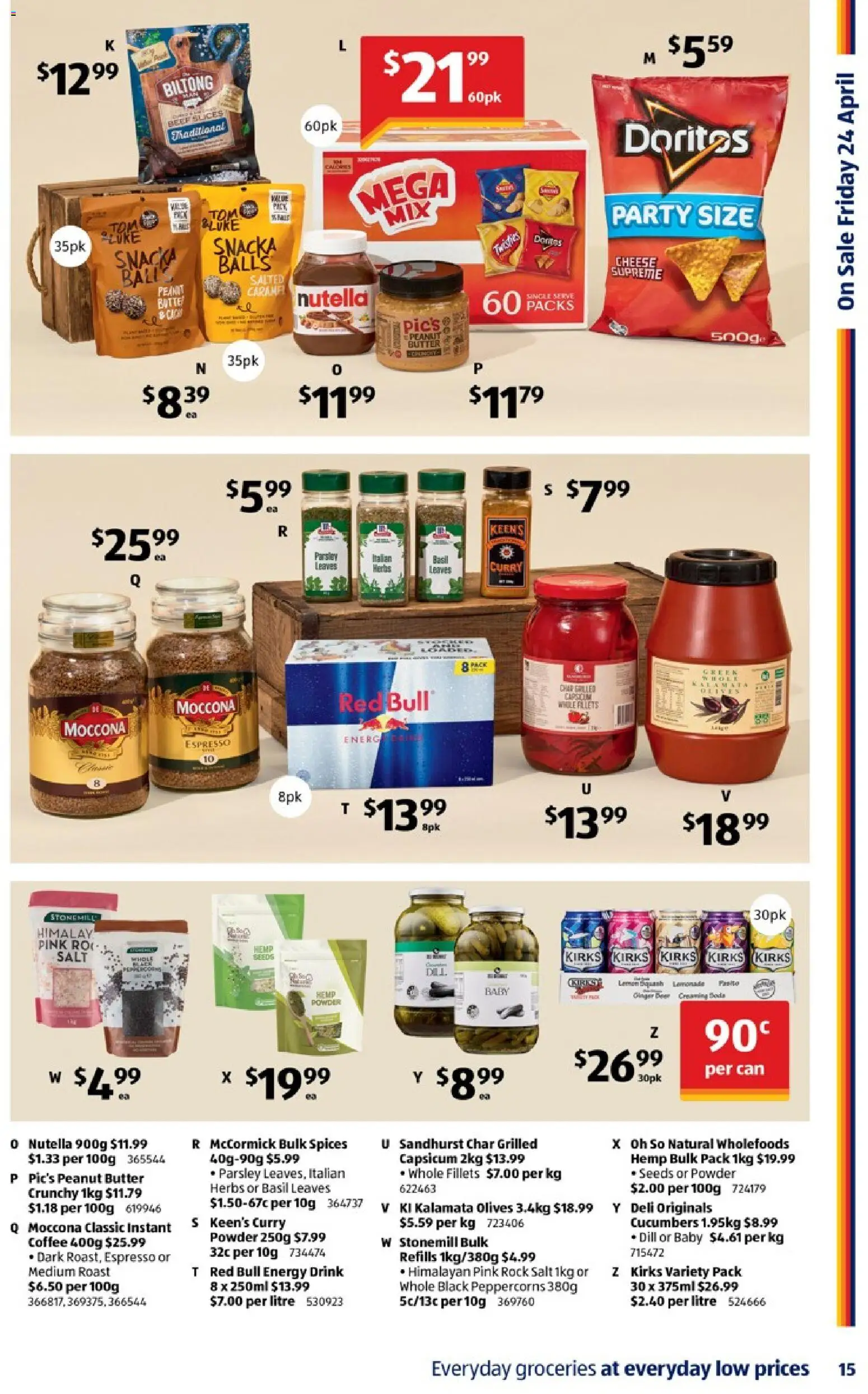 Aldi catalogue  - page 15- valid from 15/04/2026