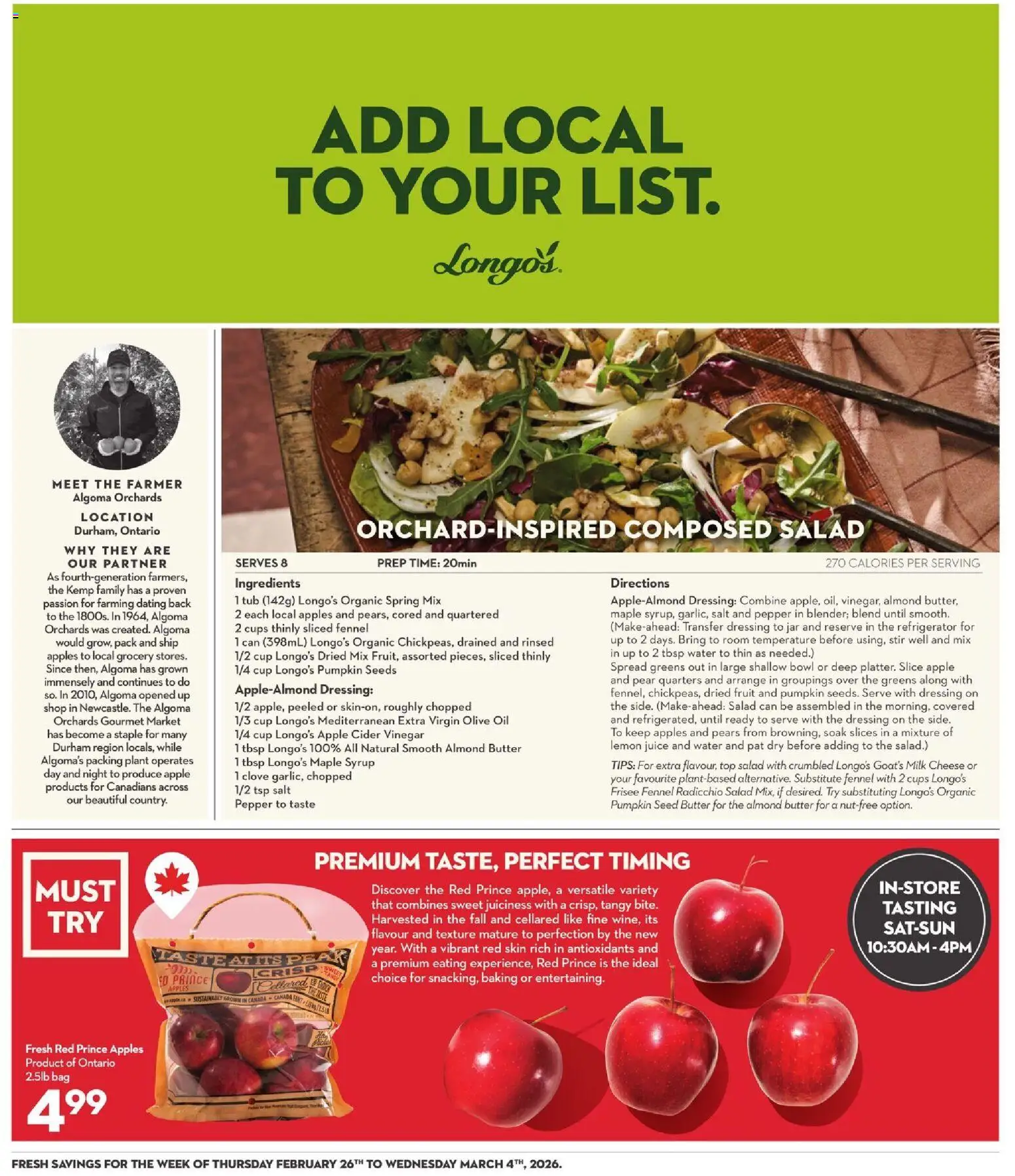 Longo's weekly flyer / circulaire - page 18- valid from Feb 26, 2026