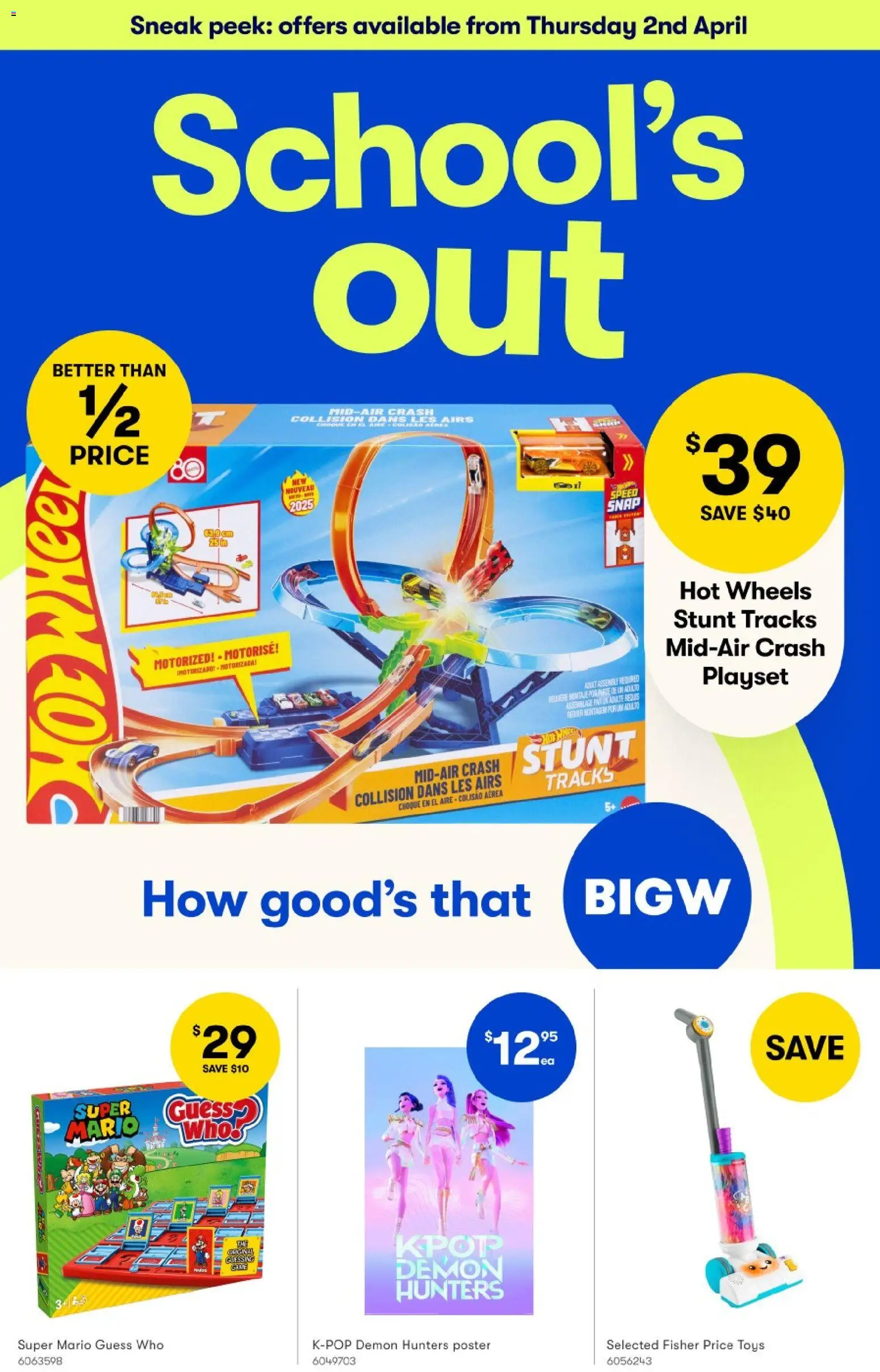 Big W Catalogue - page 1- valid from 02/04/2026