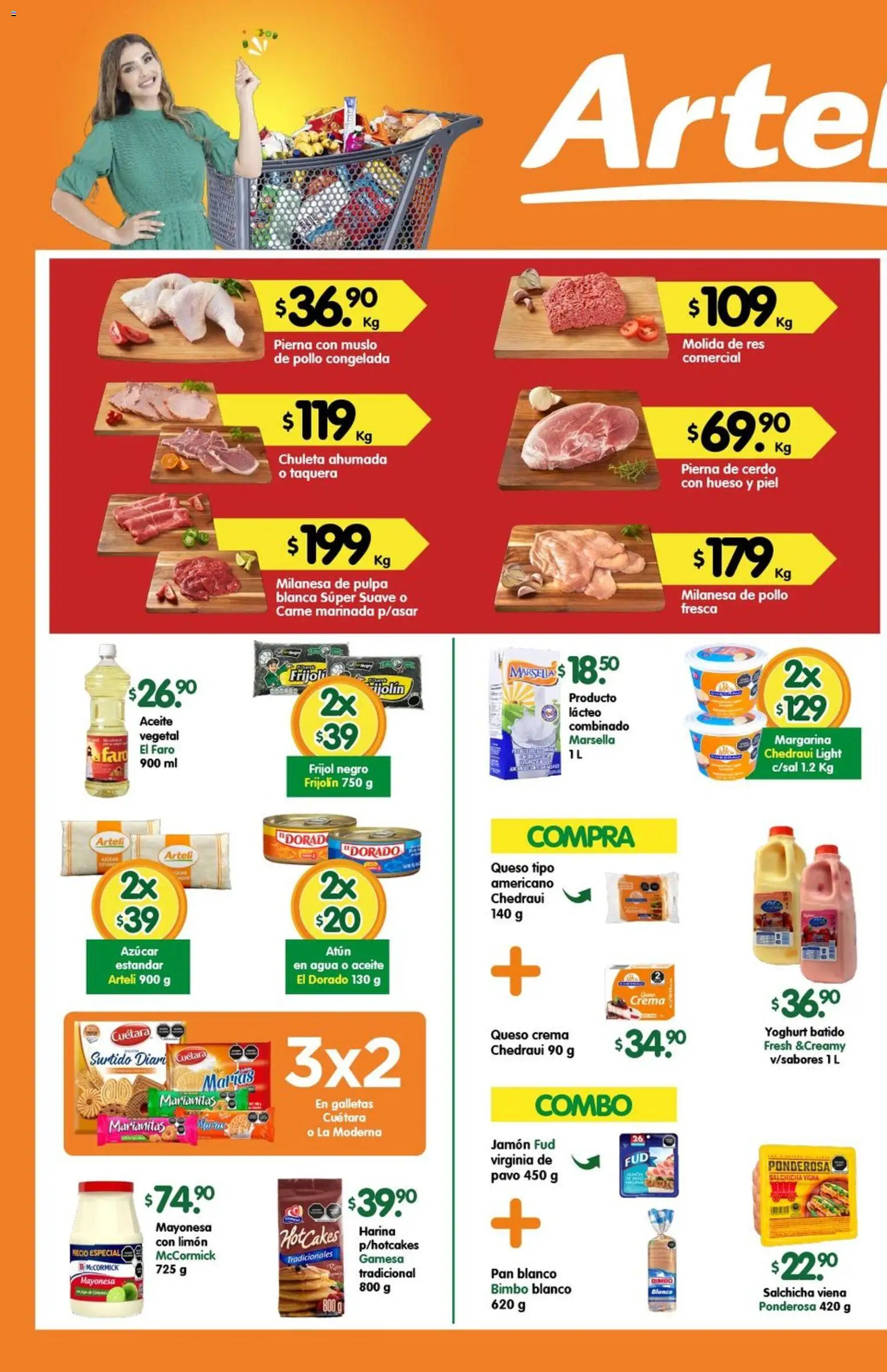 Arteli folleto Express - página 1- válido desde 27/10/2025