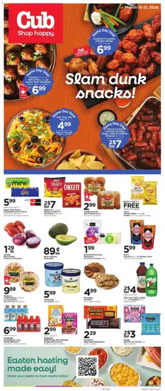 Preview Cub Foods Weekly Ad valid from 03/15/2026