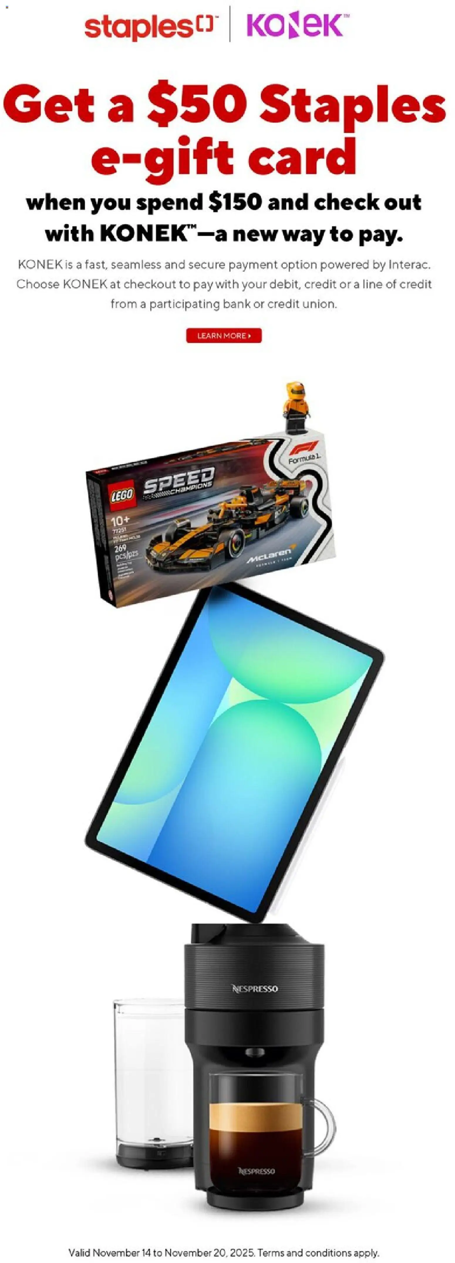 Staples - Black Friday  - page 2- valid from Nov 14, 2025