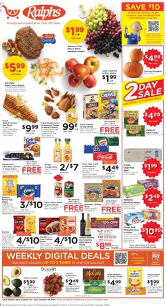 Preview Ralphs Weekly Ad valid from 10/22/2025