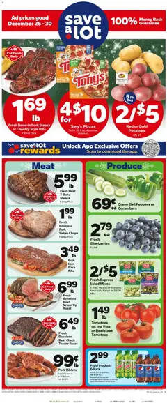 Preview Save a Lot Weekly Ad valid from 12/26/2025